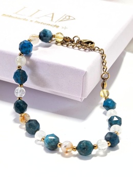 Bransoletka na Sukces Cytryn + Apatyt