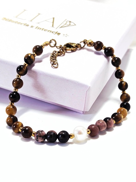 Tygrysie oko, Perła, Rodonit